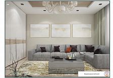 Дизайн-проект интерьера 2-х комнатной квартиры по ул. Дальняя